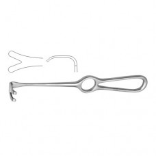 Wassmund Retractor Stainless Steel, 20.5 cm - 8" Blade Size 33 x 21 mm